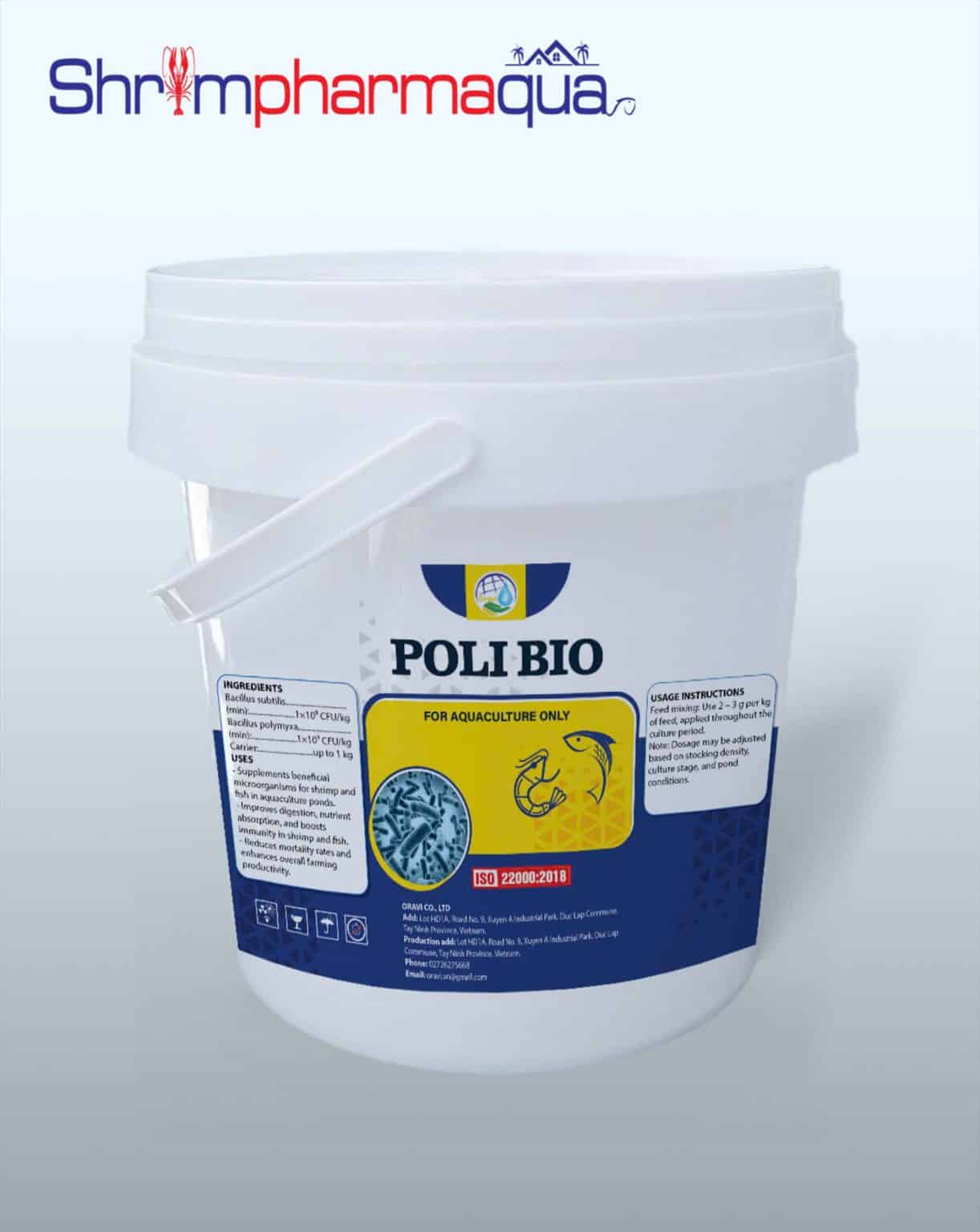 POLI BIO – Men vi sinh đường ruột cho tôm