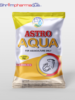 "ASTRO AQUA - Phòng chống nhiễm khuẩn, tăng cường sức khỏe đường ruột cho tôm."