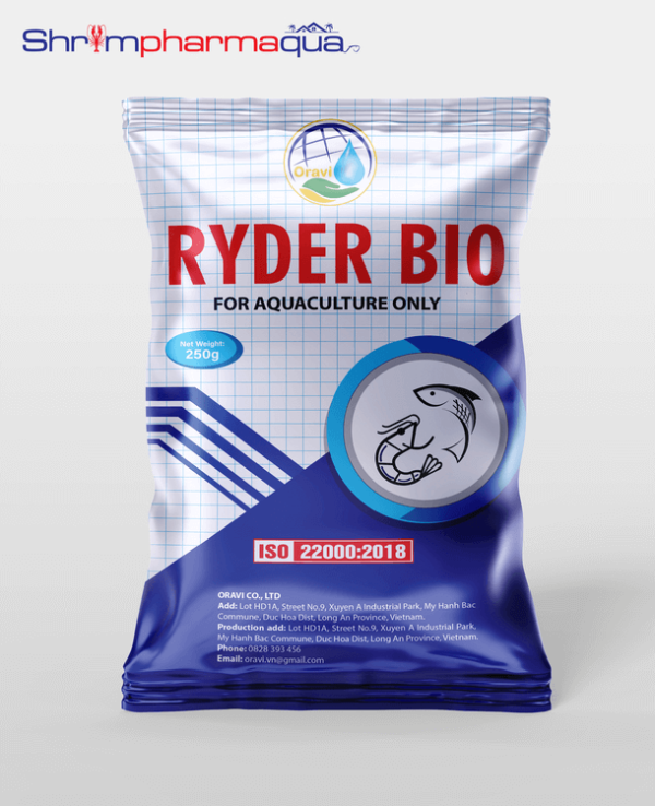 RYDER BIO – Vi sinh xử lý đáy và cải thiện chất lượng nước ao nuôi.