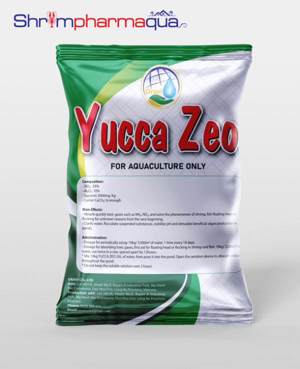YUCCA ZEO - Hấp thu khí độc, làm sạch nước