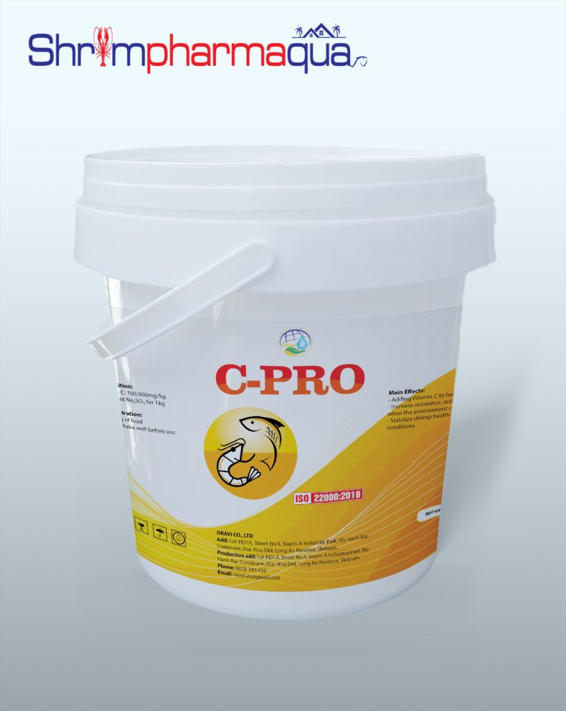 C-PRO - Chống sốc, giảm stress, tăng sức đề kháng cho tôm - Shrimpharmaqua