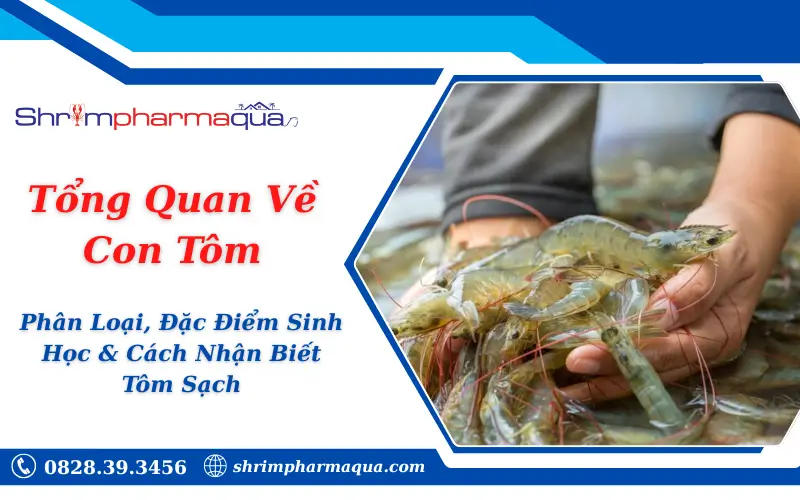 Tổng Quan Về Con Tôm: Phân Loại, Đặc Điểm Sinh Học & Cách Nhận Biết Tôm Sạch
